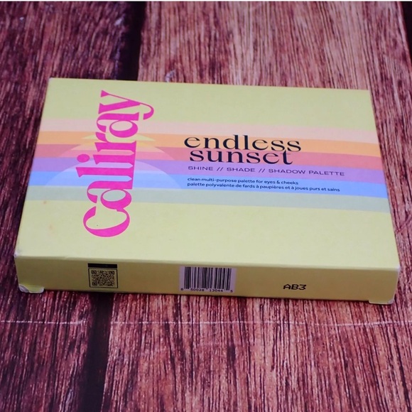 Caliray Endless Sunset Eye Shadow Cheek blush highlighter palette  New in box - Picture 6 of 11